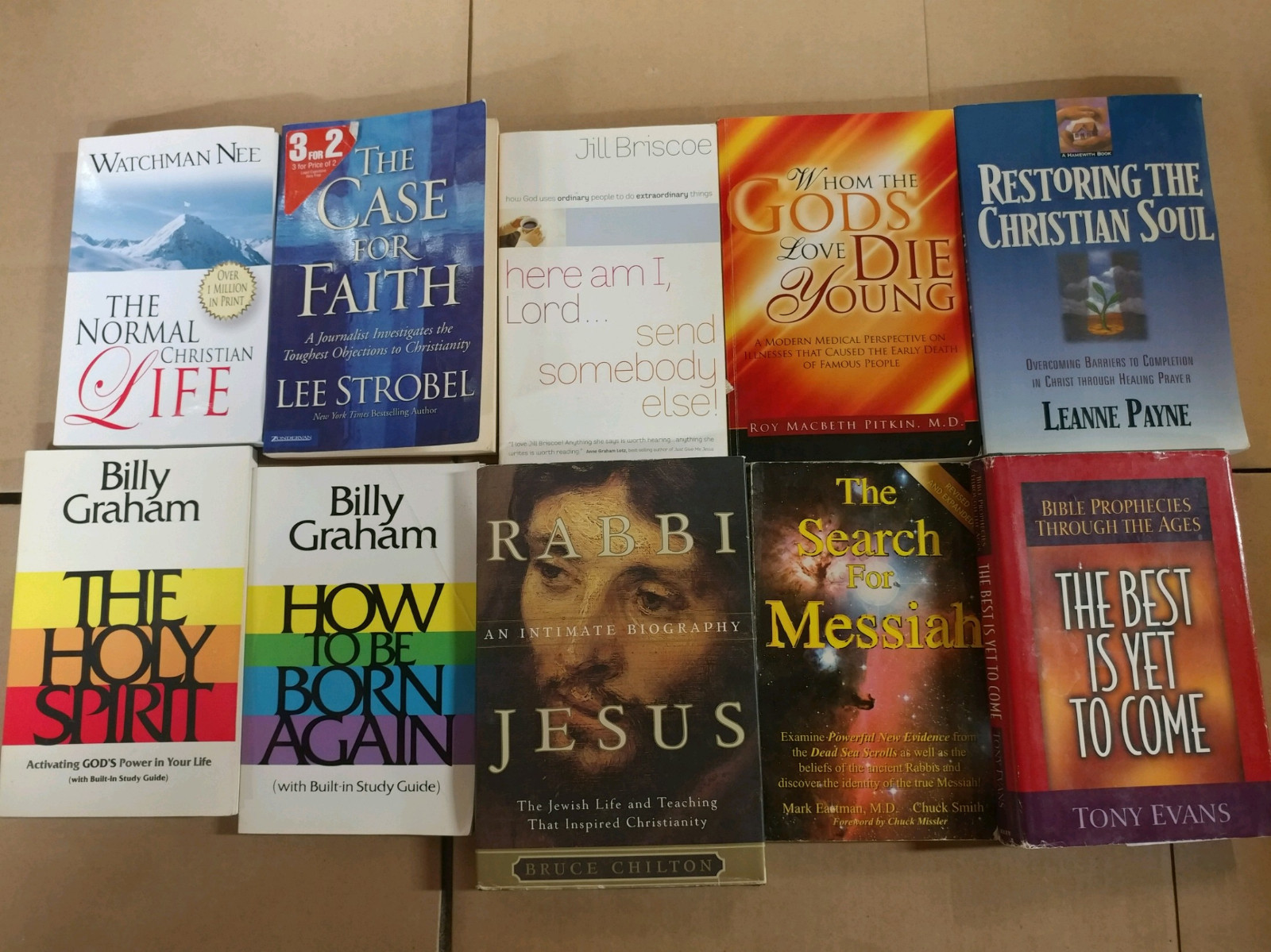 Lot of 20 Christian Prayer Bible Jesus Christ Stories Religion Book RANDOM*MIX