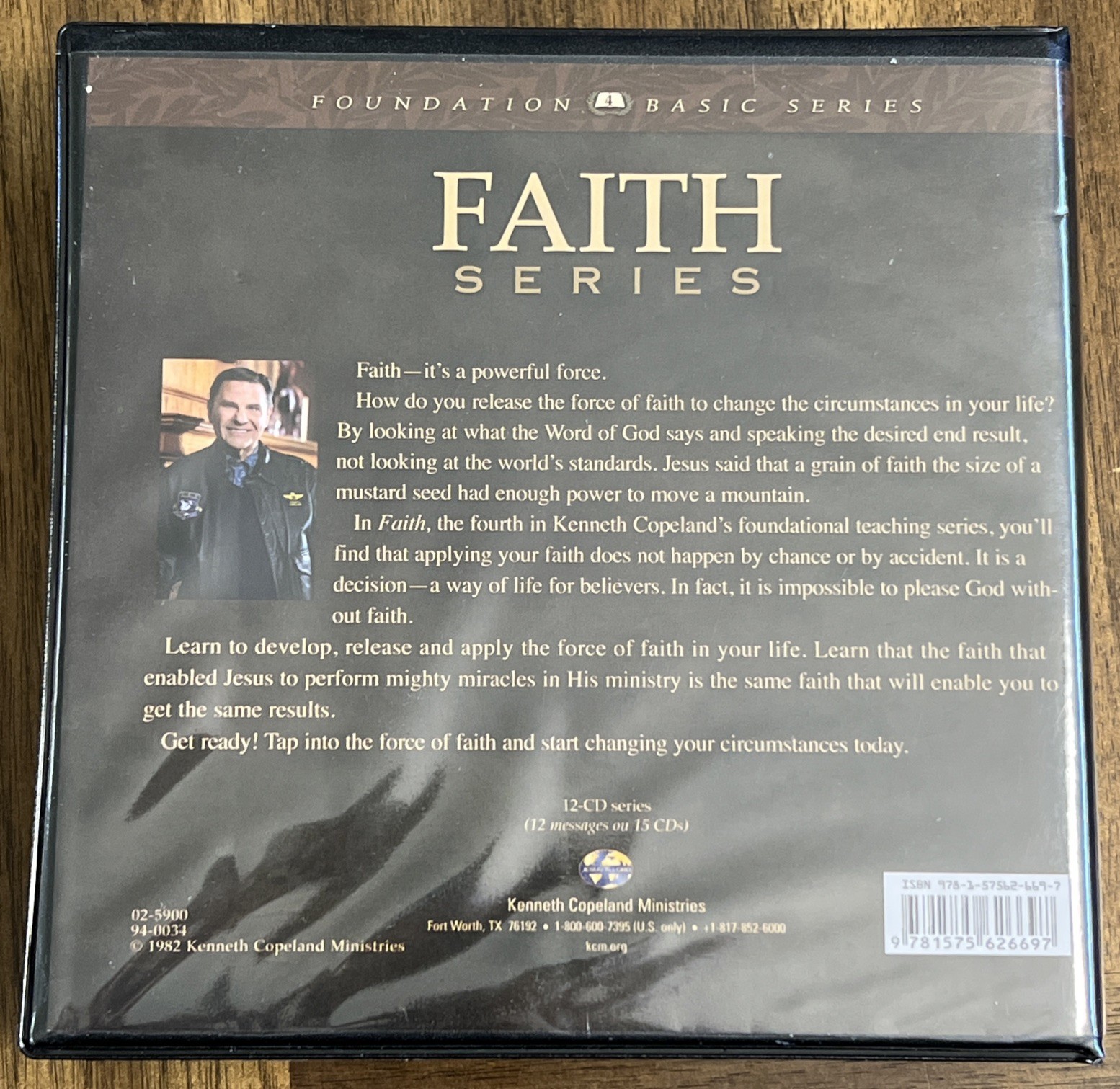Kenneth Copeland Faith Series – 12 Audio CD Audio Book Foundation Basic Series 4