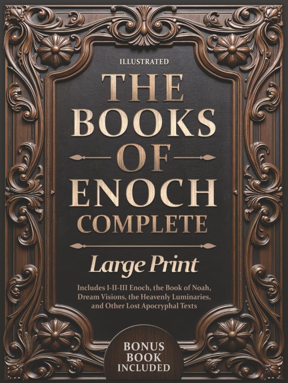 The Books of Enoch Complete Large Print Illustrated HARDCOVER I-II-III⭐️⭐️⭐️⭐️⭐️