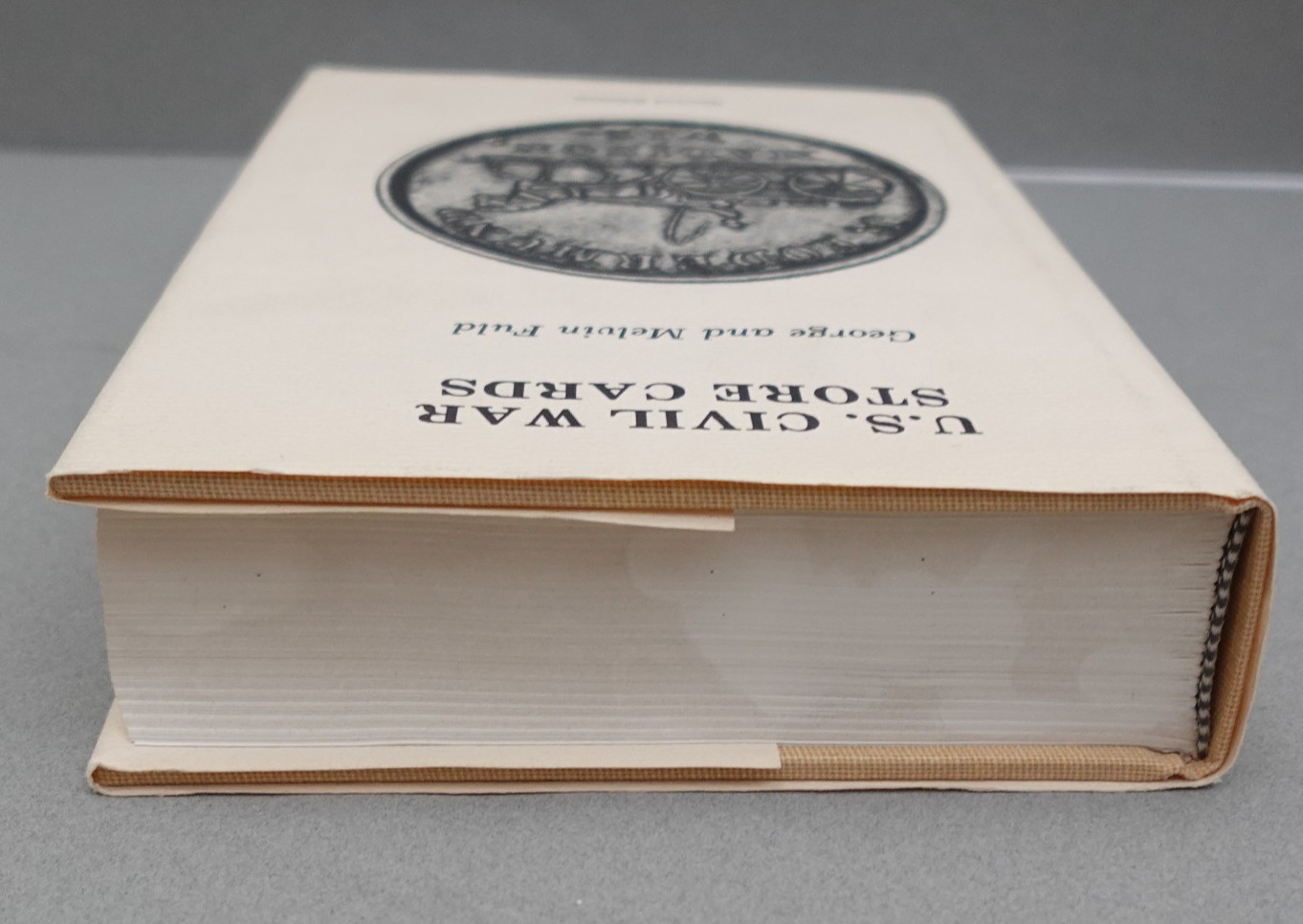 US CIVIL WAR STORE CARDS By George and Melvin Fuld HC DJ Numismatic