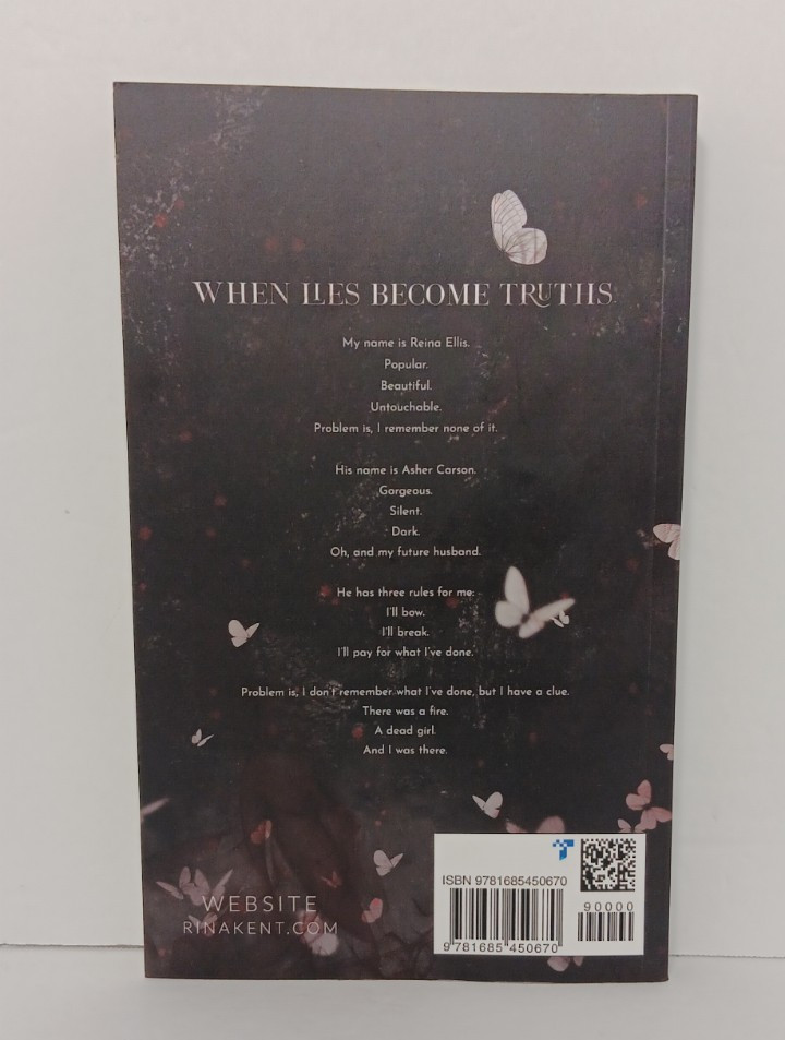 Rina Kent – Lies & Truths Duet, All The Lies / All The Truths, 2 Paperbacks