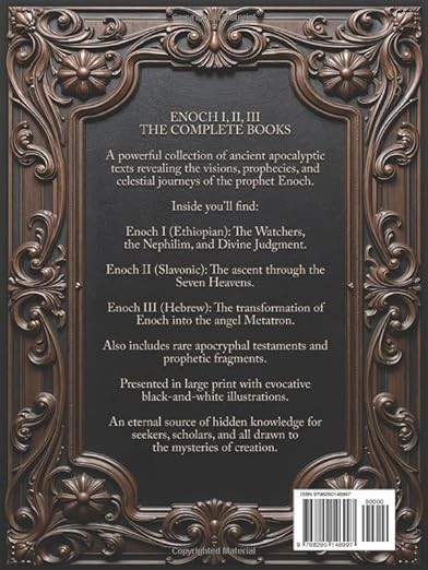 The Books of Enoch Complete Large Print Illustrated HARDCOVER I-II-III⭐️⭐️⭐️⭐️⭐️