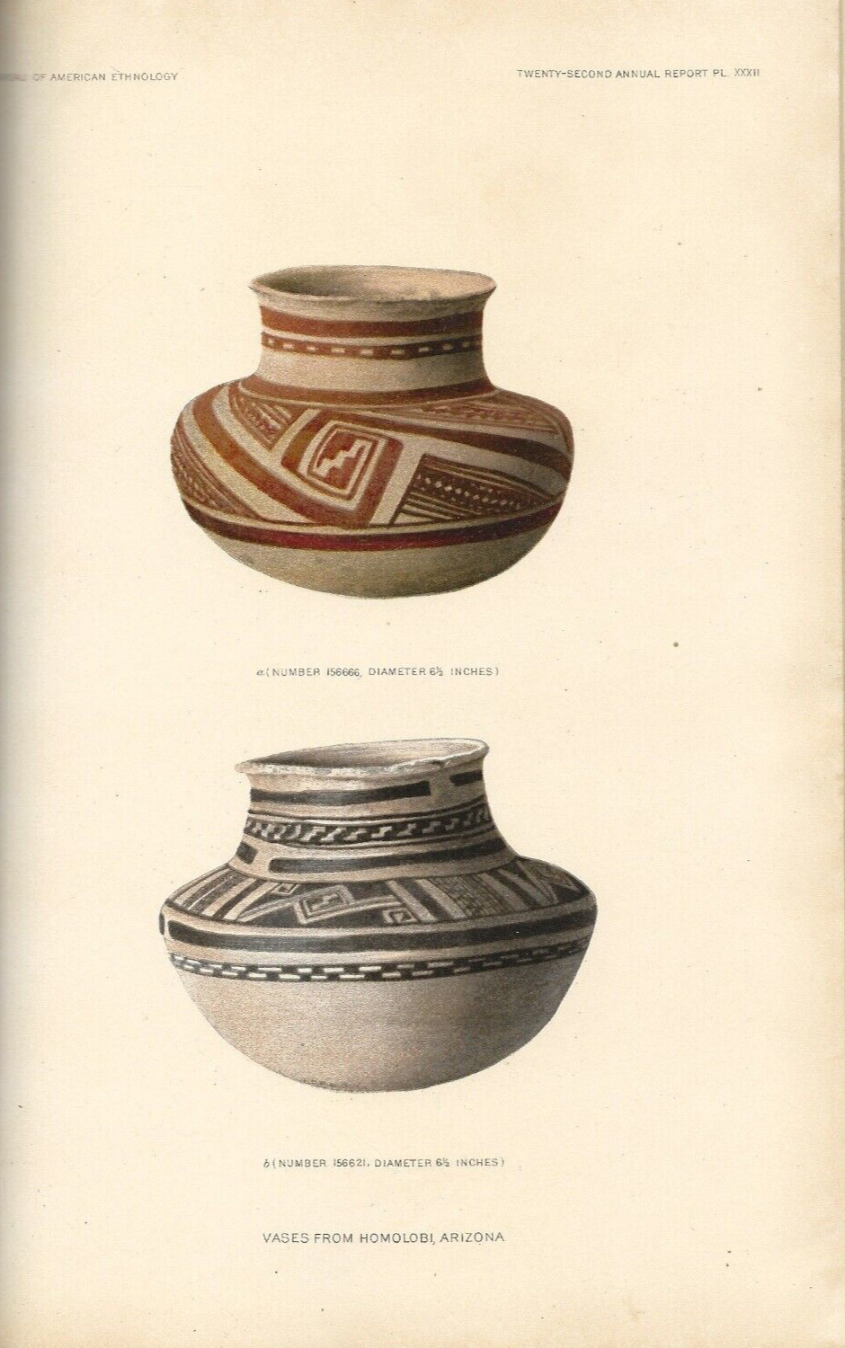 BUREAU OF AMERICAN ETHNOLOGY, 22d Annual, Part I (1904 First, HC) Smithsonian