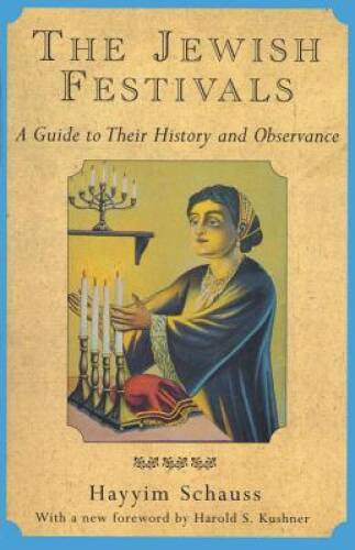 The Jewish Festivals: A Guide to Their History and Observance – VERY GOOD