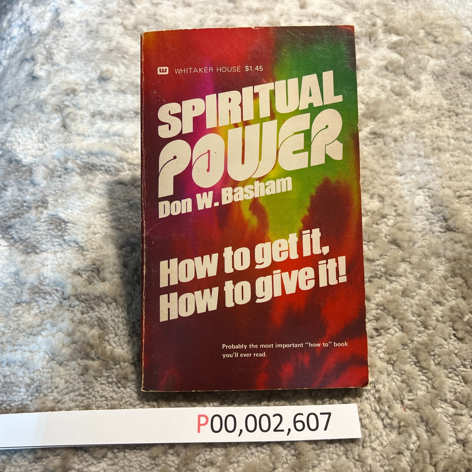 Spiritual Power Don W. Basham 1976 Whitaker House Baptism In The Holy Spirit