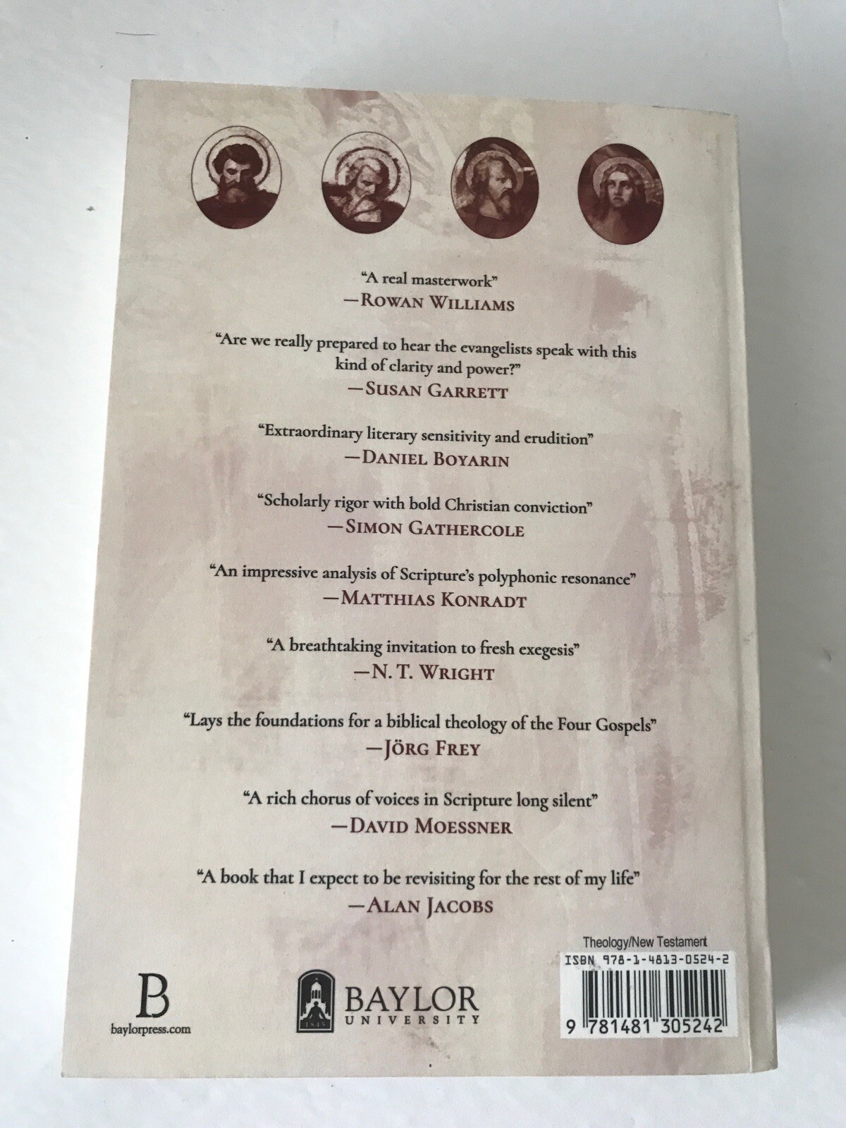 Echoes of Scripture in the Gospels Richard B. Hays New Testament Studies 2016