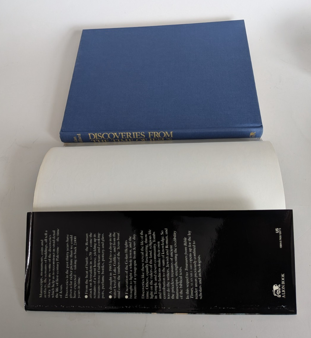 Discoveries from the Time of Jesus by Alan Millard (1990, Hardcover)