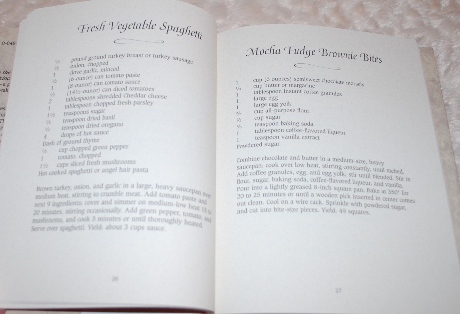 The Recipes of Madison County – hardcover, 1st ed.-112 pages-Jane M Hemminger