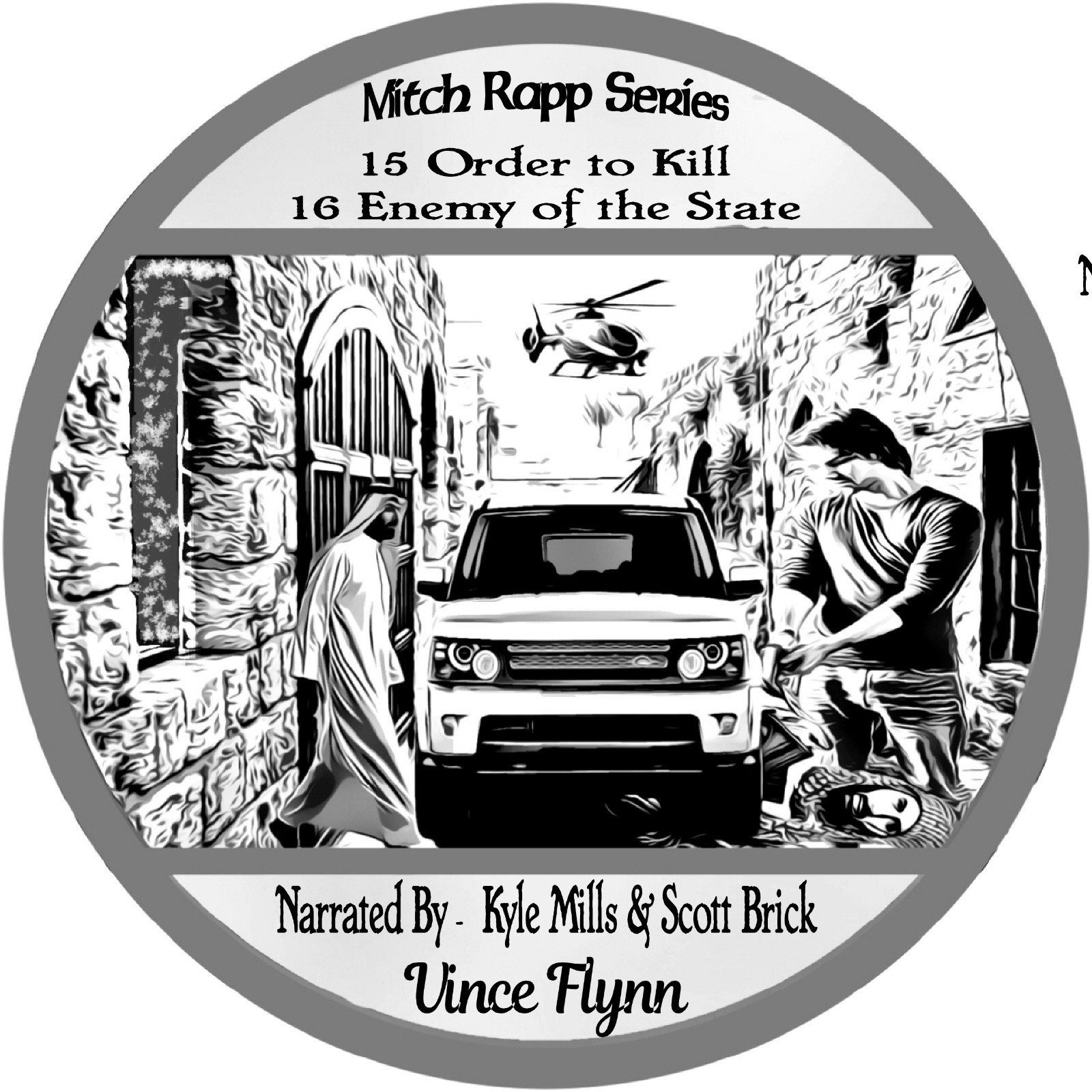 Vince Flynn Mitch Rapp Series 13 unabridged Audio books on mp3 cds