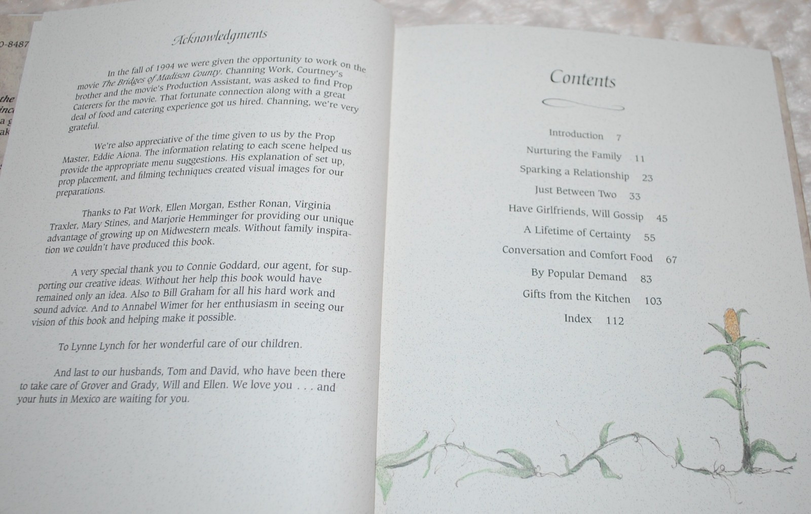 The Recipes of Madison County – hardcover, 1st ed.-112 pages-Jane M Hemminger