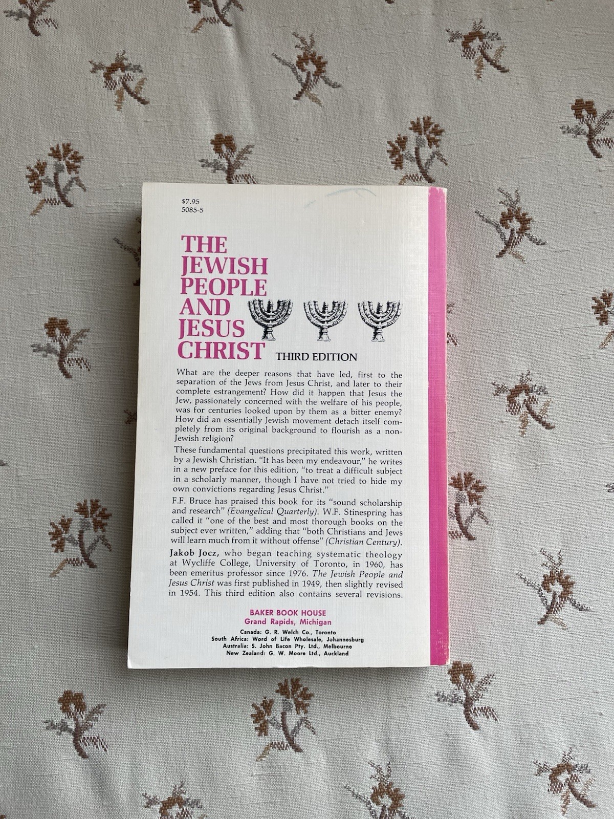 Jewish People and Jesus Christ: The Relationship between Church… – Jakob Jocz