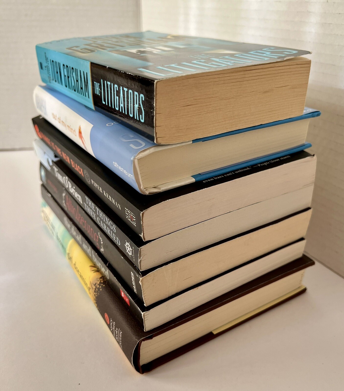 Lot Of 7 Books Pre owned Paperback And Hard Cover Variety Of Titles 4lb 10oz