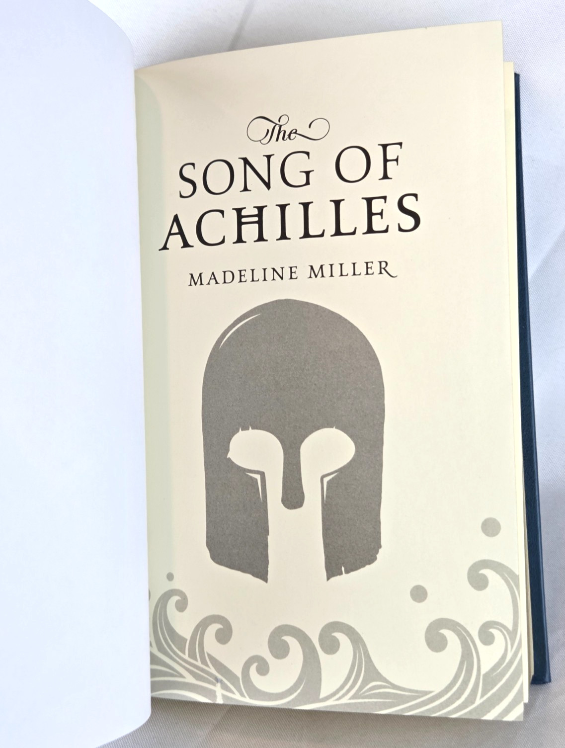 THE SONG OF ACHILLES by Madeline Miller Deluxe Leather Bound Edition *New*