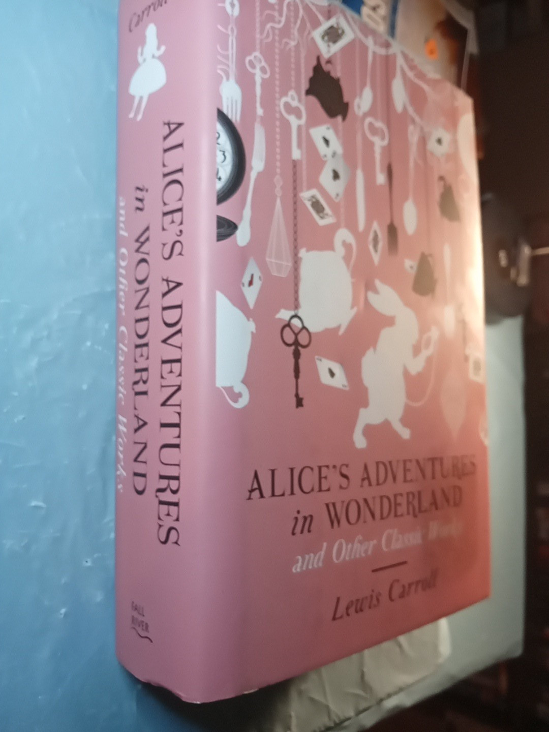 ALICE’S ADVENTURES IN WONDERLAND Lewis Carroll Illustrated 2014 Fall River Pink