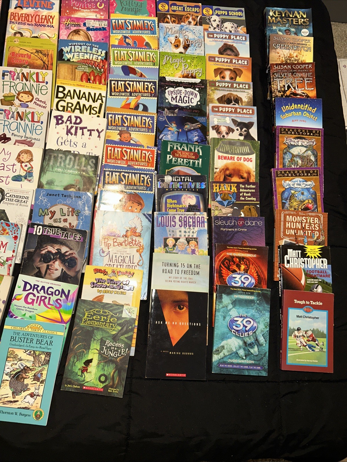 Bulk/Huge Lot of 108 of Children’s Kids Chapter Books -Large Assortment