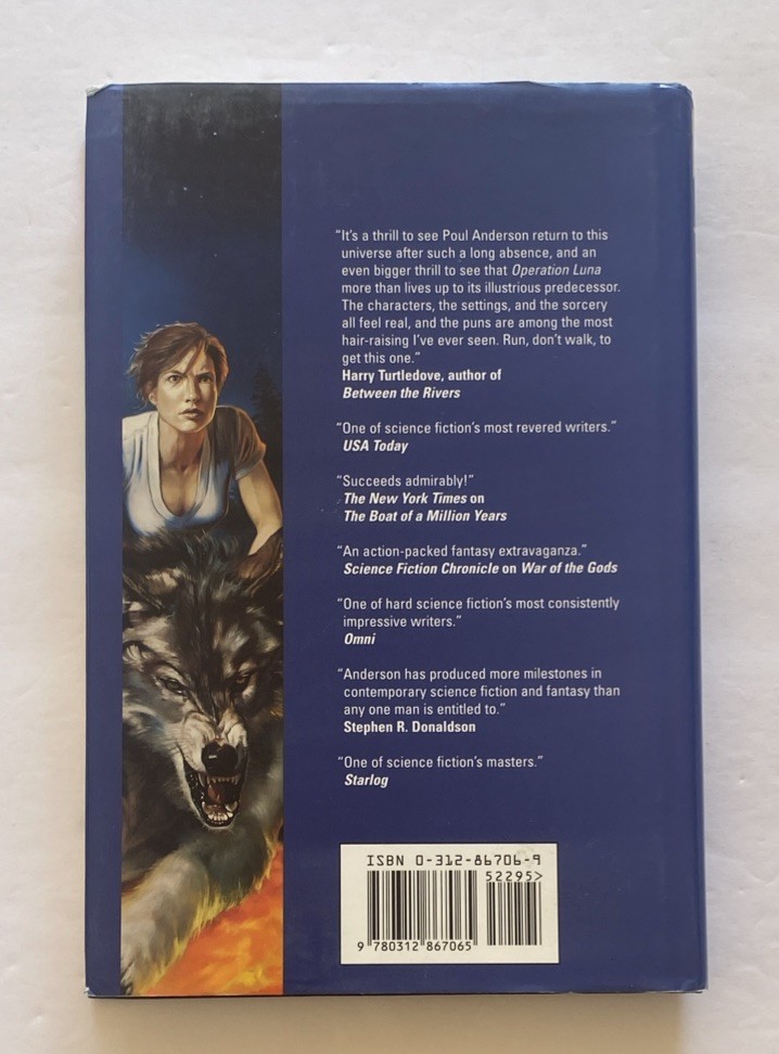 Operation Luna by Paul Anderson (1999, Hardcover Book)
