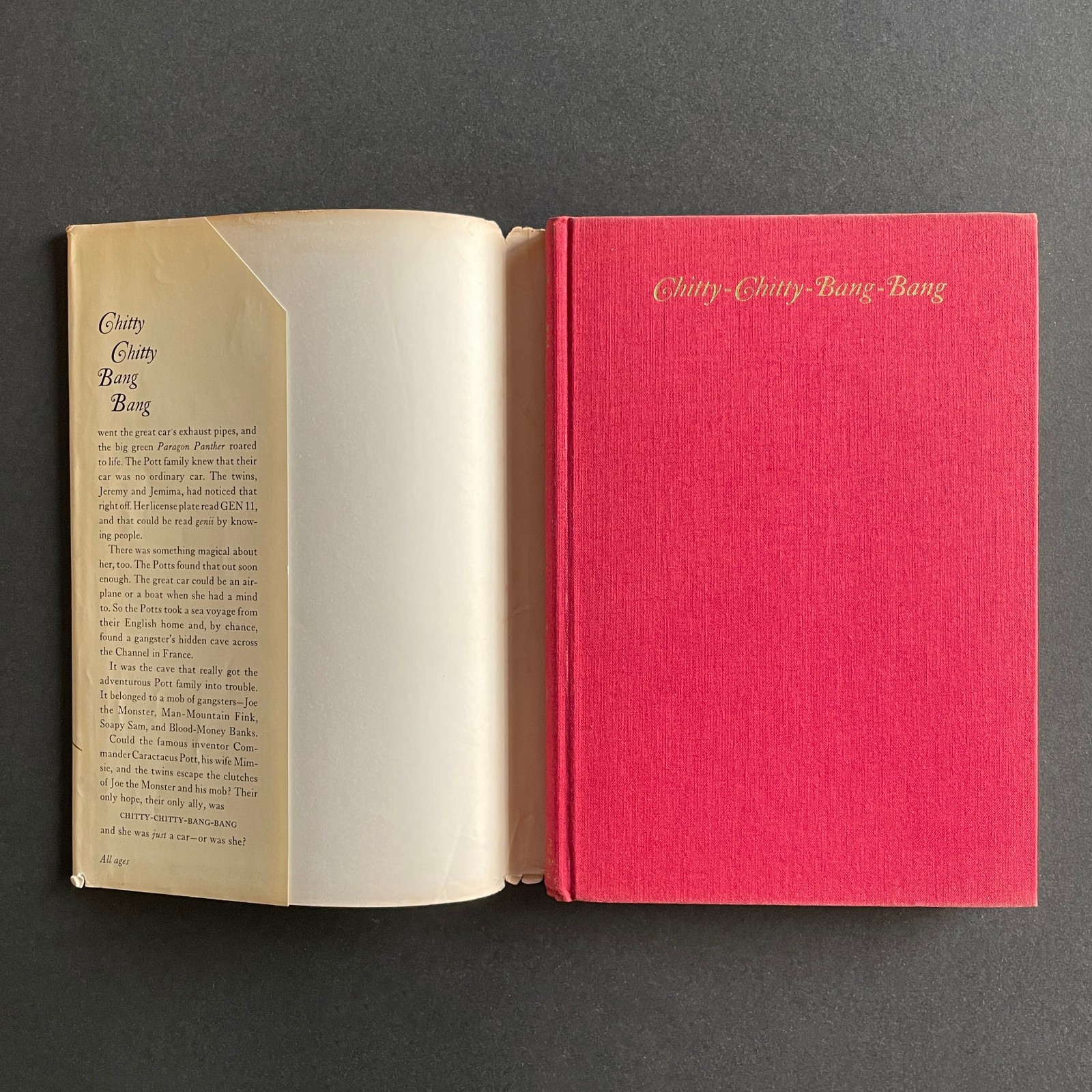 1964 Chitty Chitty Bang Bang: The Magical Car • Ian Fleming • HC w/ Dust Jacket