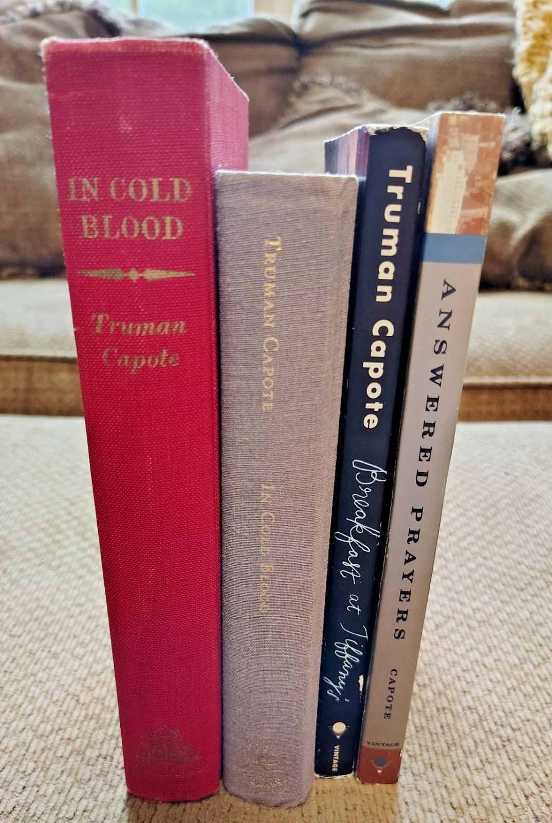 Truman Capote Book Lot In Cold Blood Breakfast At Tiffany’s Unanswered Prayers