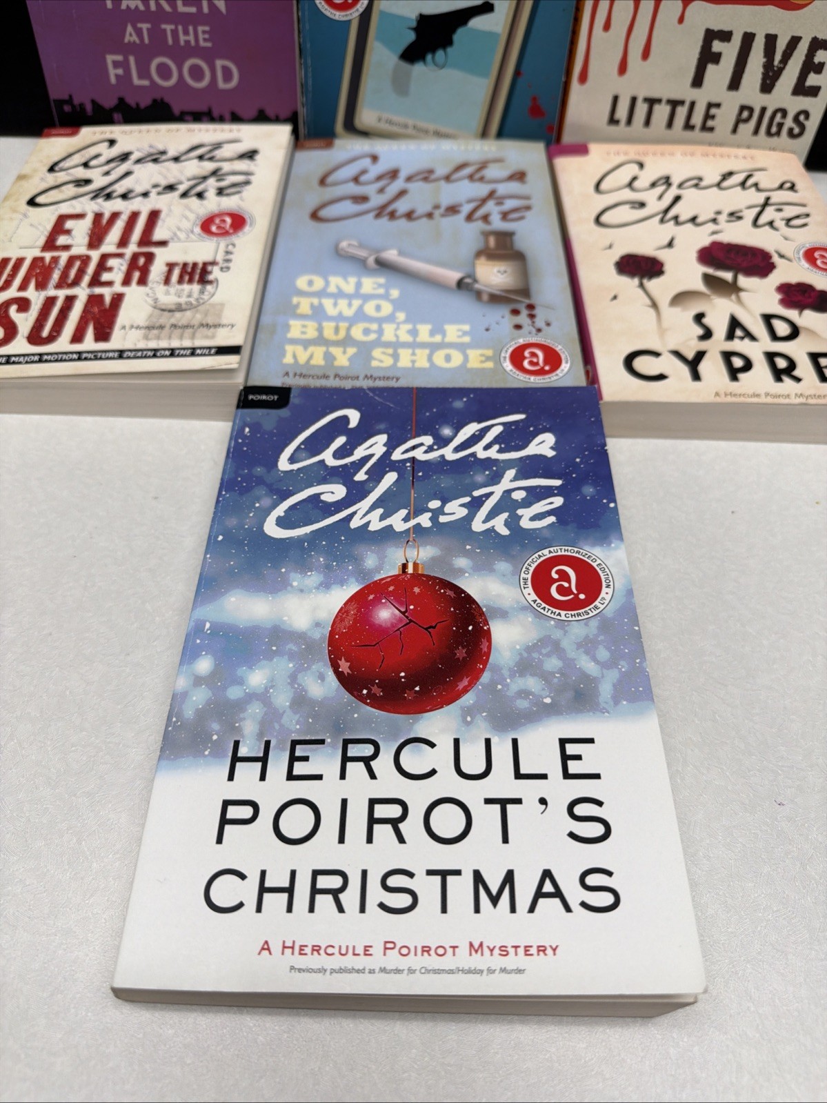 Agatha Christie Paperback Book Lot- 7 Books