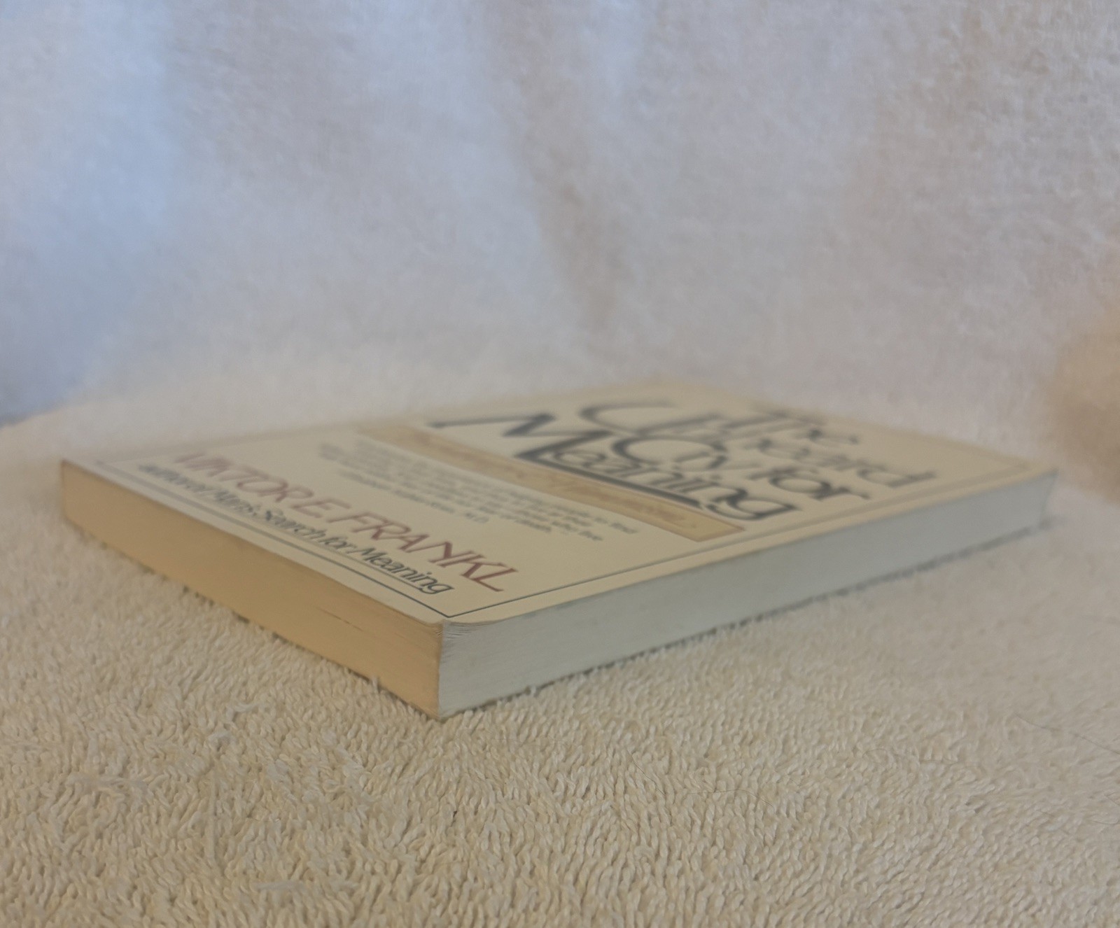 THE UNHEARD CRY FOR MEANING: Psychotherapy & Humanism Viktor E. Frankl PB 1978