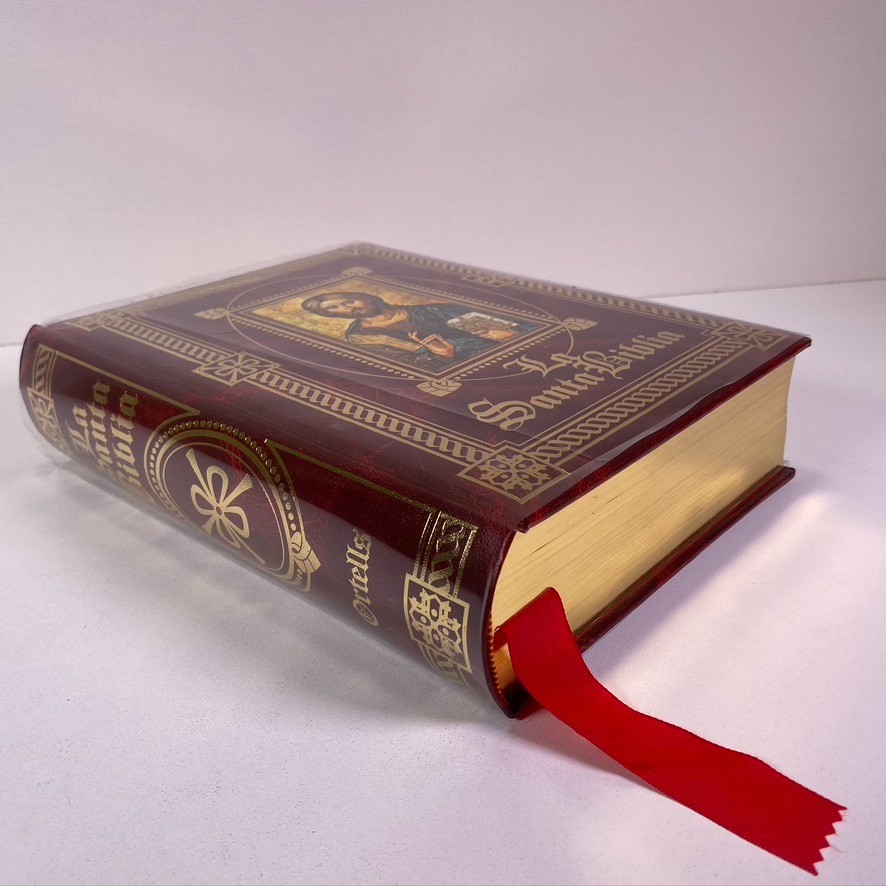 La Santa Biblia De La Familia Editorial Alfredo Ortells Faux Leather Bound Bible