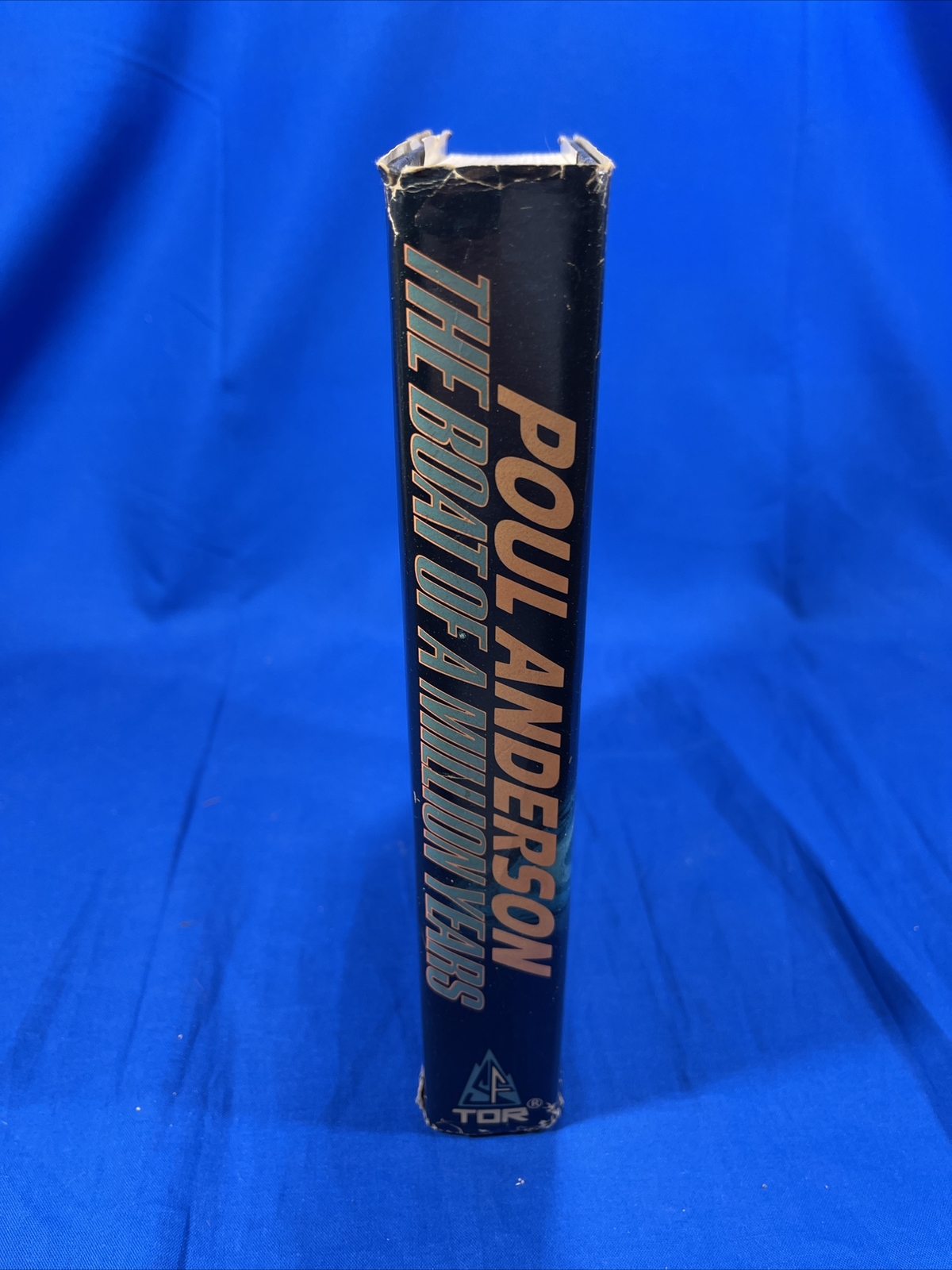 1989 The Boat of a Million Years by Poul Anderson Hardcover With Dust Jacket