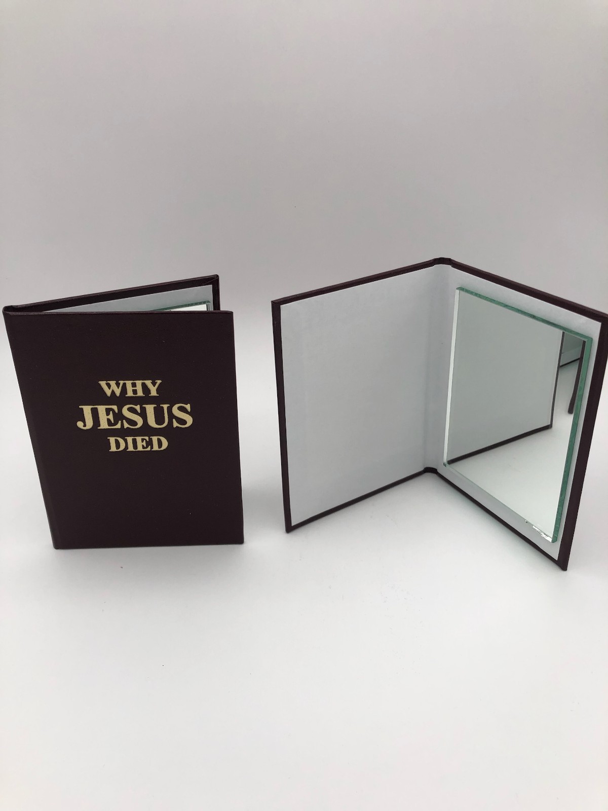 Why Jesus Died – witnessing tool – mirror