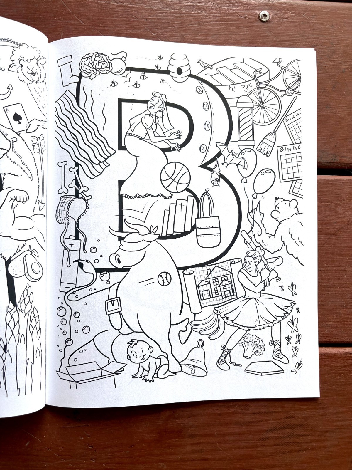 The Ultimate Alphabet Coloring Book 2 By Alannah Dyer- 8.5×11 in. Ages 4-8 Fun