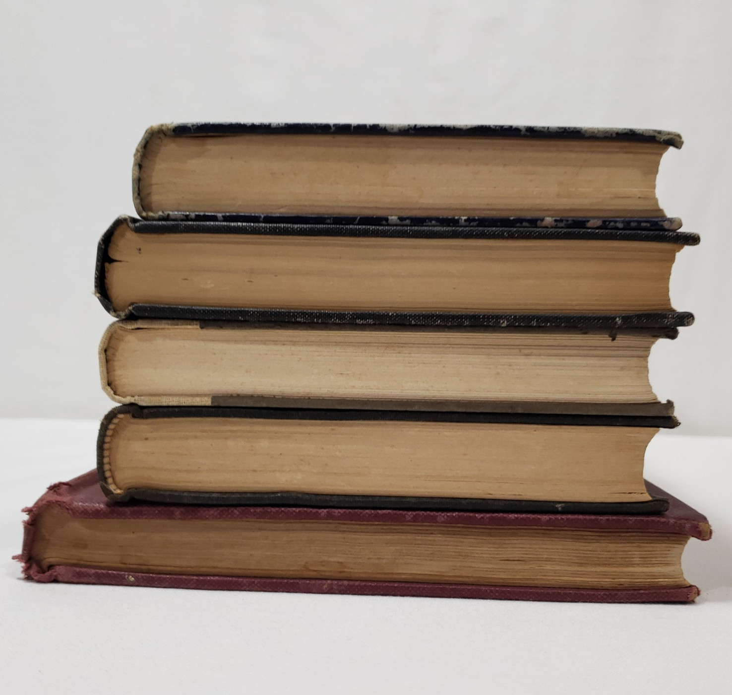 Vintage Christian Books Stack Lot of 5 Bible Theology Pastor Preacher Decorative