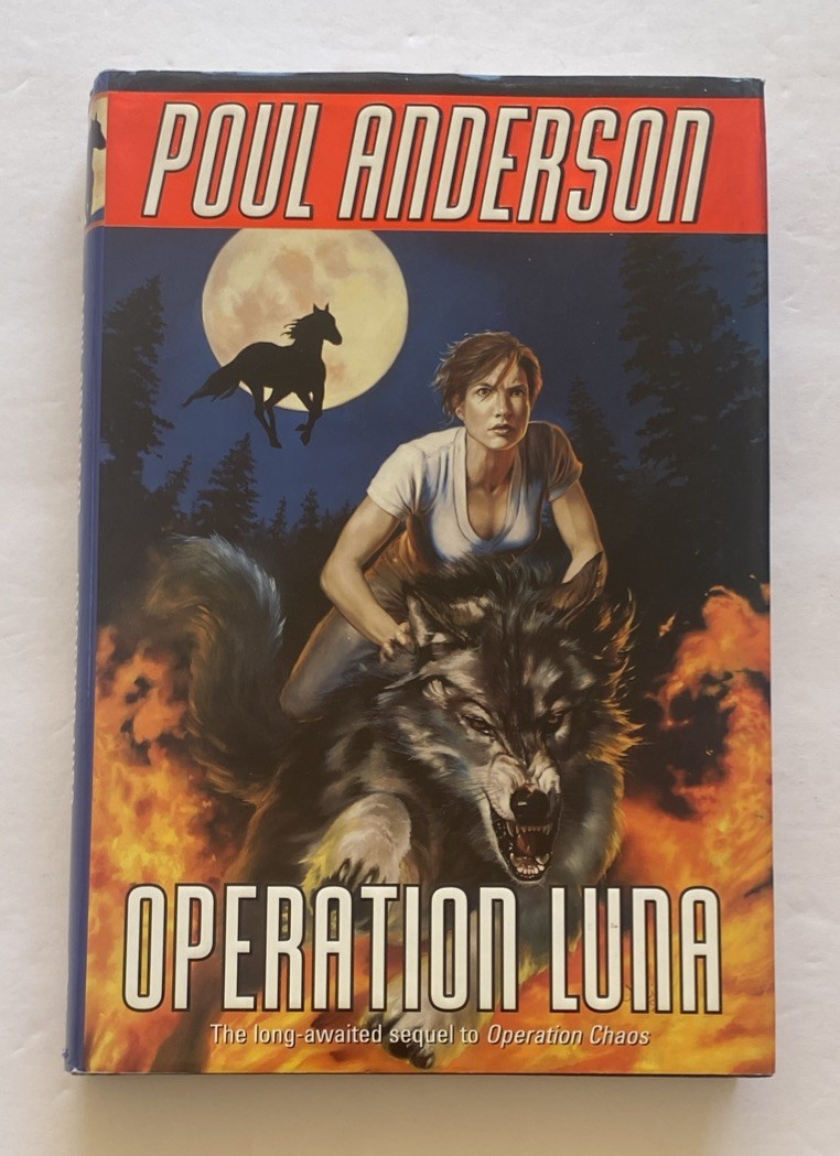 Operation Luna by Paul Anderson (1999, Hardcover Book)