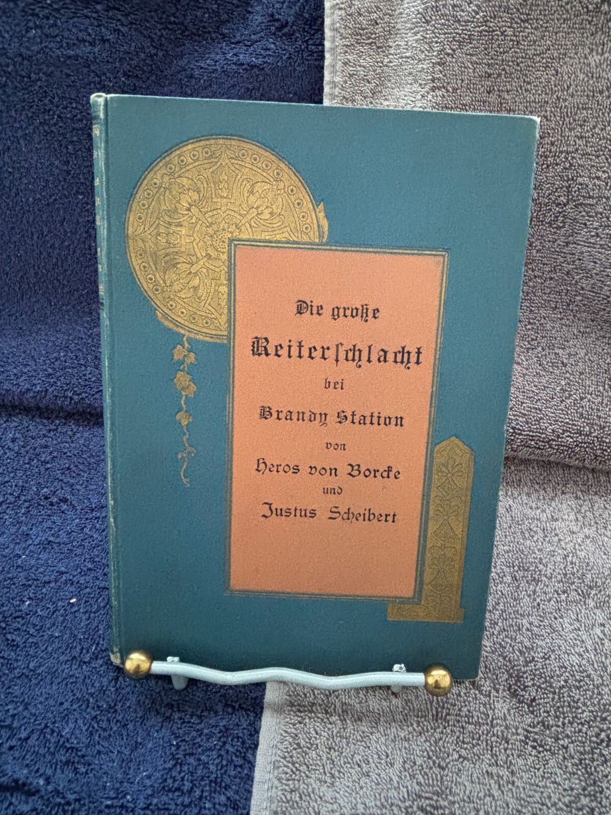 Great Cavalry Battle of Brandy Station by Von Borcke / J. Scheibert…1893 Copy