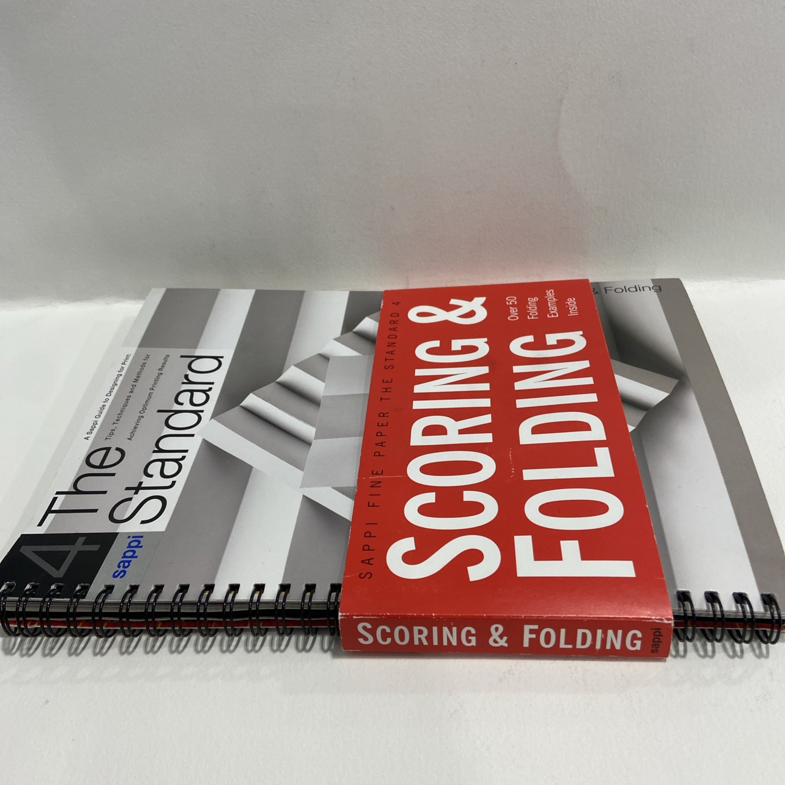 THE STANDARD Vol. 4 SCORING & FOLDING, SAPPI 2010, WIRE BOUND- 👌👍