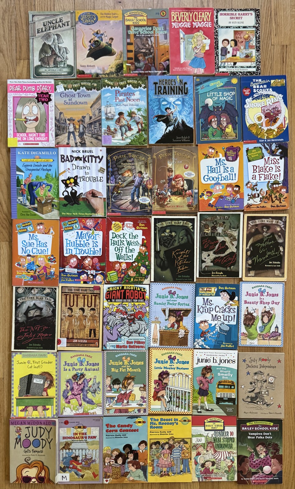 Lot 41 Kids Chapter Books Most 2nd Grade Junie B Weird School