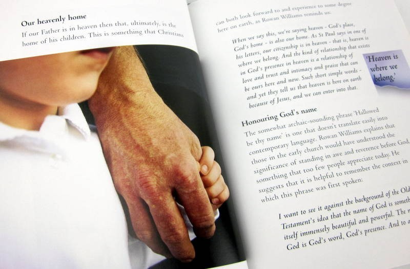Living the Lord’s Prayer by Archbishop Rowan Williams Hardcover BBC