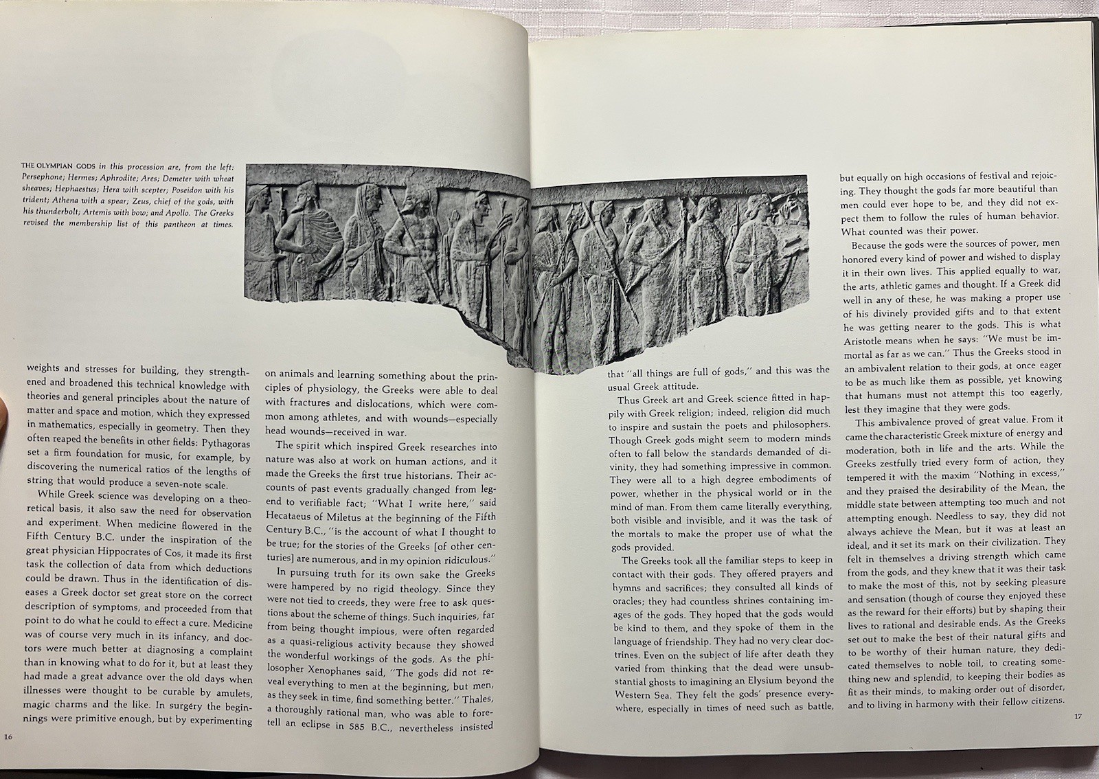 Classical Greece – Time Life Books – Great Ages Of Man Hardcover 192 pages 1967