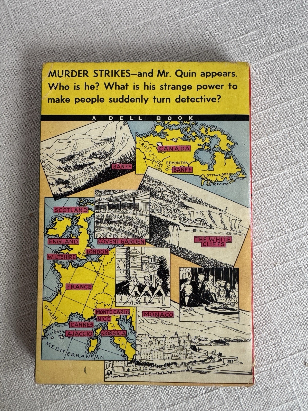 Vintage Agatha Christie Dell Mysteries Poirot Miss Marple (Lot of 5 MMPBs)