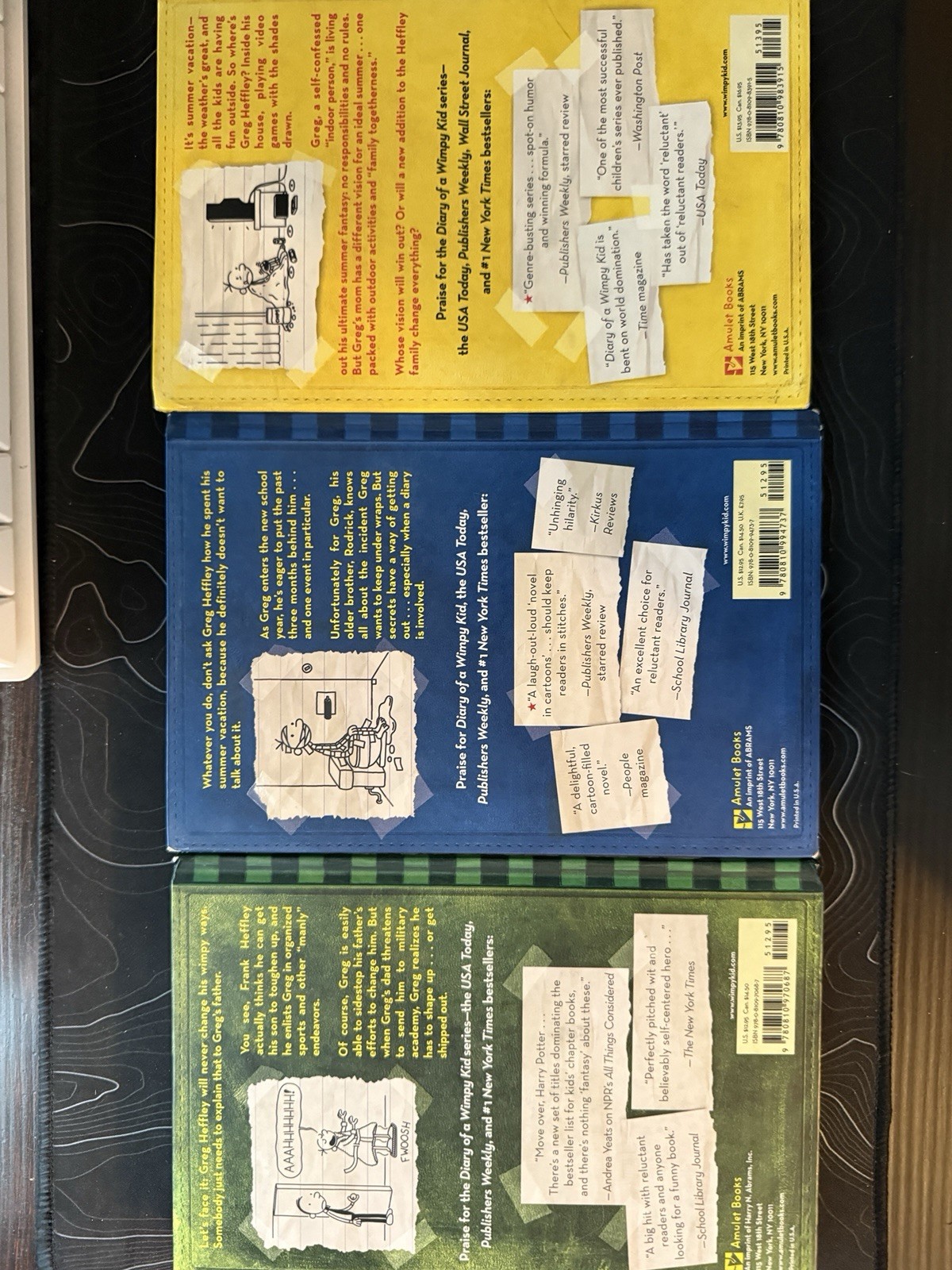 Abrams, Inc. Diary of a Wimpy Kid #5 The Ugly Truth Jeff Kinney Hardcover