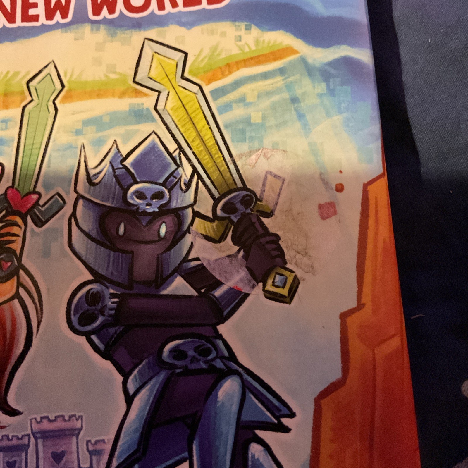 PopularMMOs Presents A Hole New World Graphic Novel hardcover book by Pat + Jen