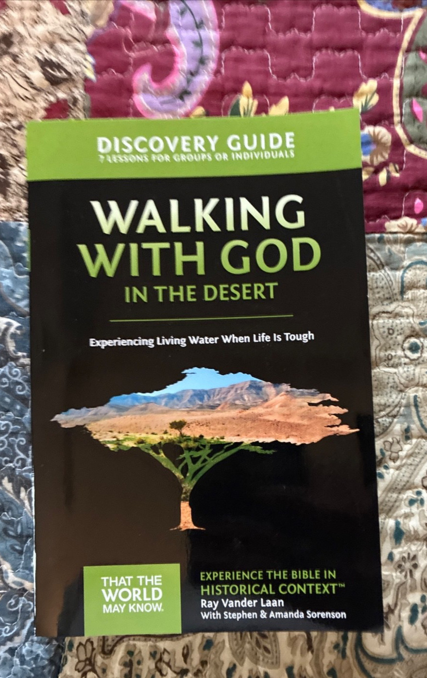 2 Discovery Guides by Ray Vander Laan: WALKING WITH GOD & FIRE ON THE MOUNTAIN