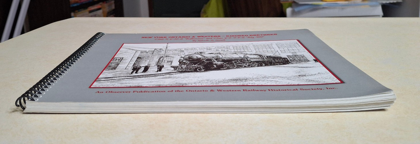 New York Ontario & Western Railway Bullmoose Big 400 Observer History Railroad