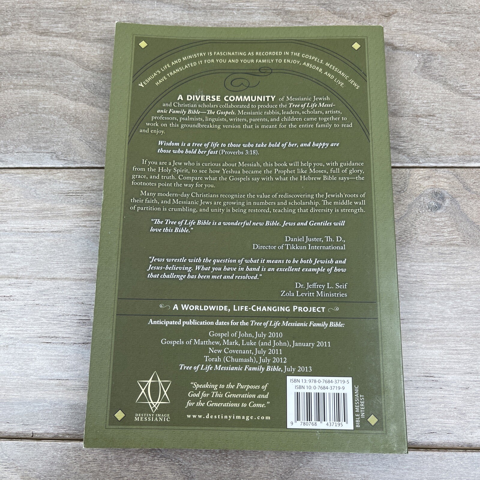 Tree of Life Bible: The Gospels (Messianic Jewish Family Bible Project), Messian