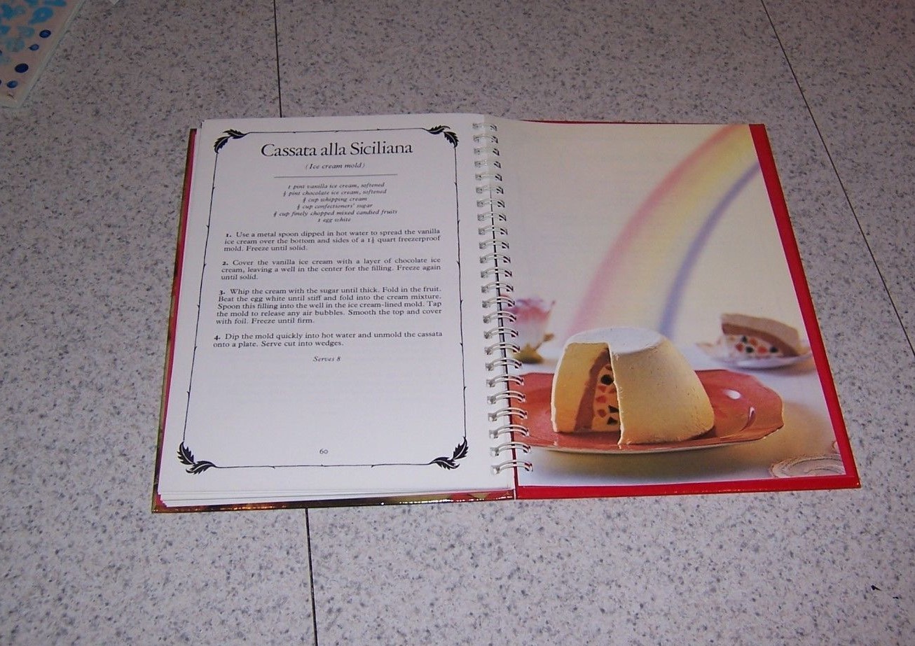 Vintage 1981 ITALIAN Cookbook UK Pasta, Veg. Soups, Desserts Caroline Manni