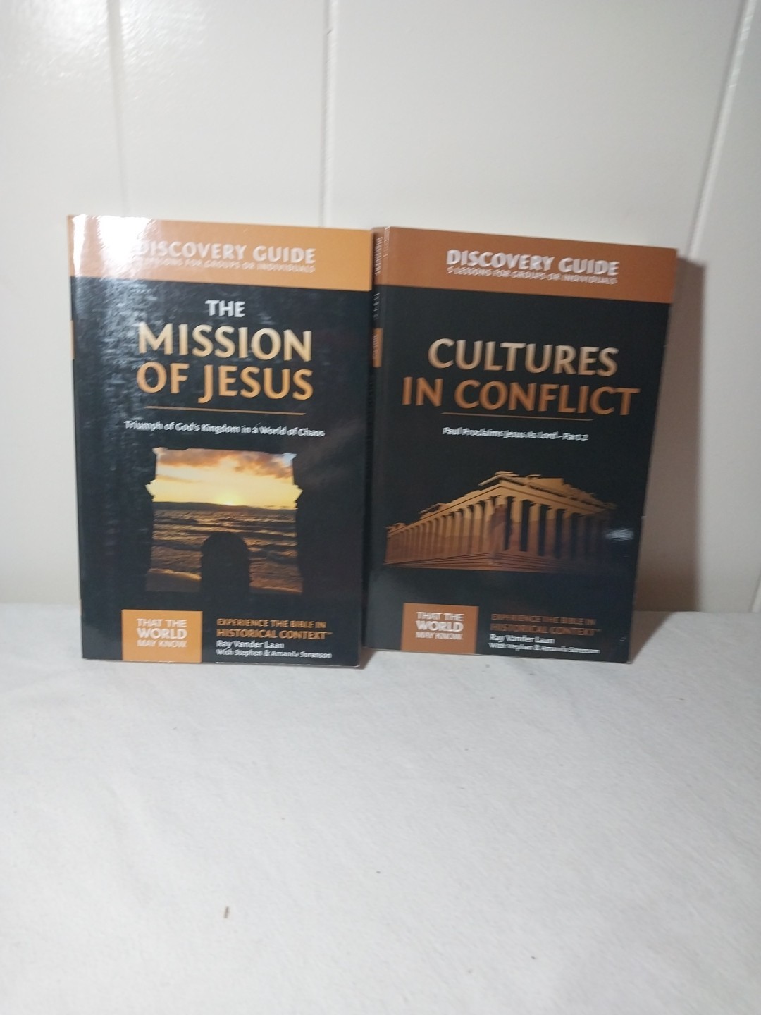 Discovery Guides 14,16 Ray Vander Laan Books Mission Jesus, Cultures In Conflict