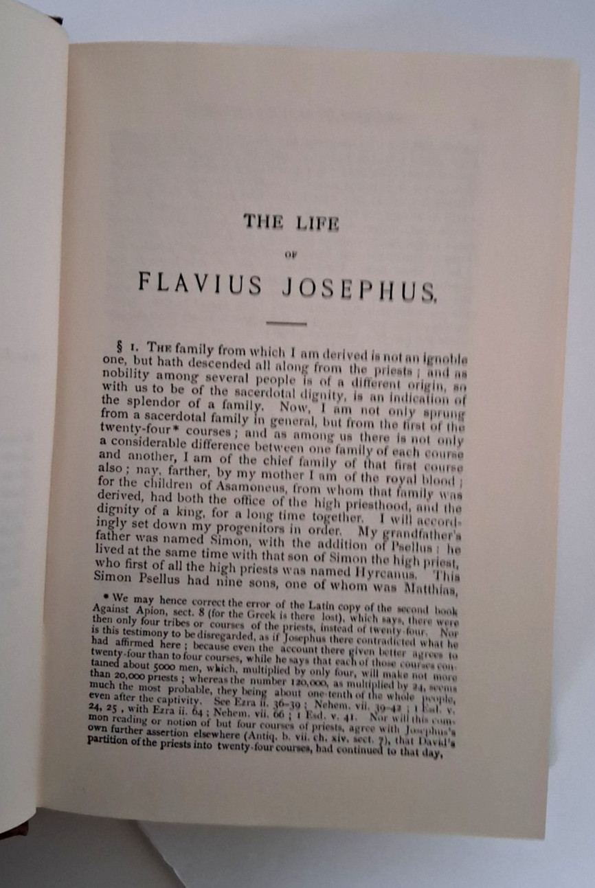 “Works of Josephus” Replacement Volume II Baker Book House Hardcover Set 1980