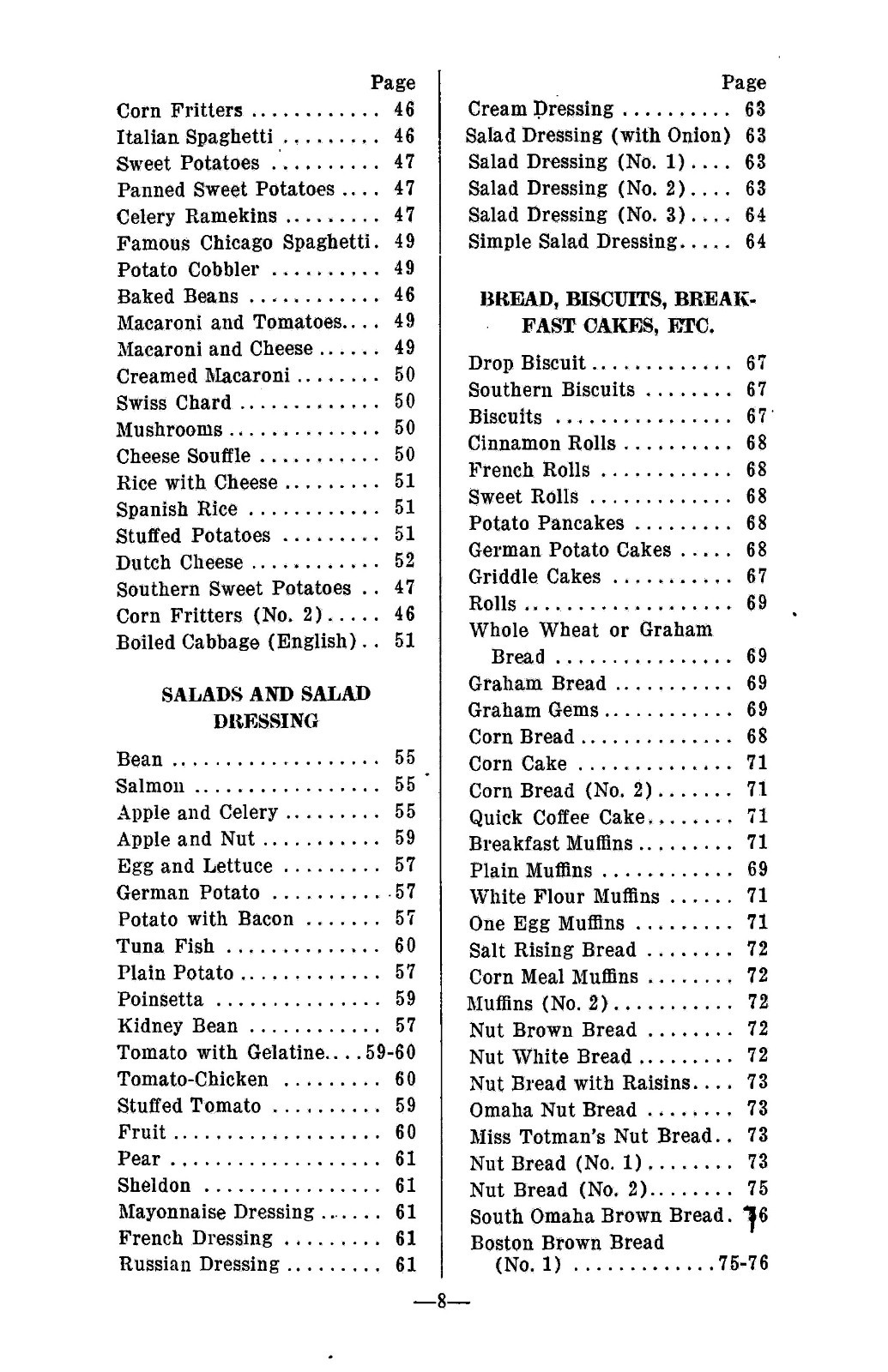 1915 Benson Woman’s Club Vintage Cook Book 175 Pages