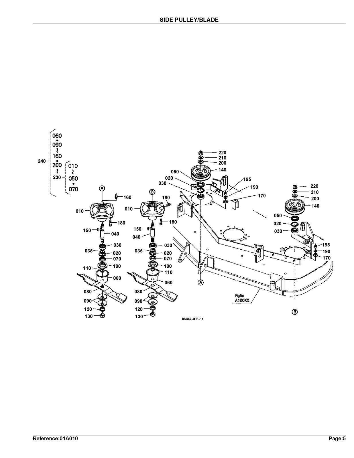 KUBOTA RCK72P-28Z Pro Parts Manual – STEEL WIRE BOUND – PROTECTIVE COVERS