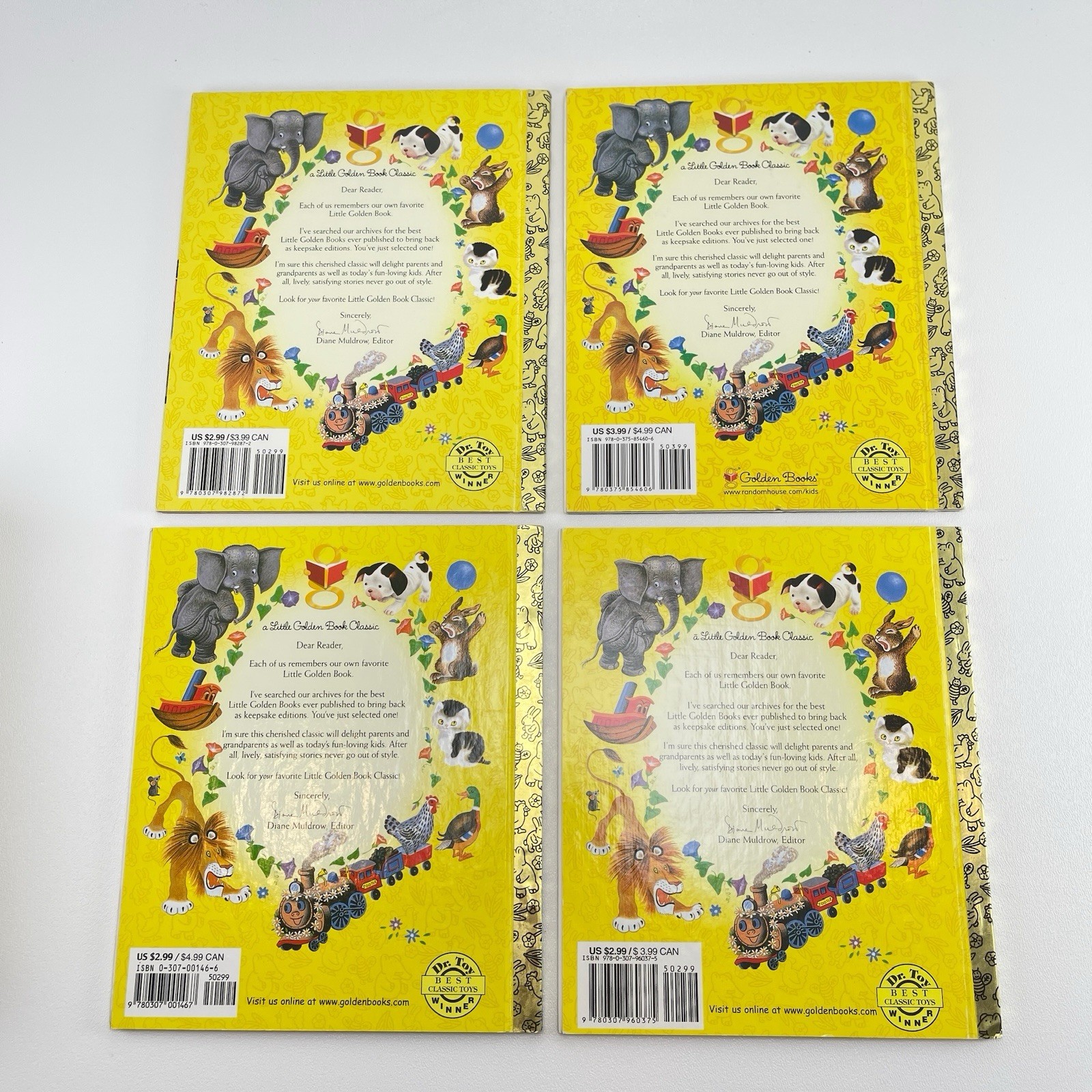 Little Golden Books Lot of 12 Classic Children’s Books – Mixed Titles