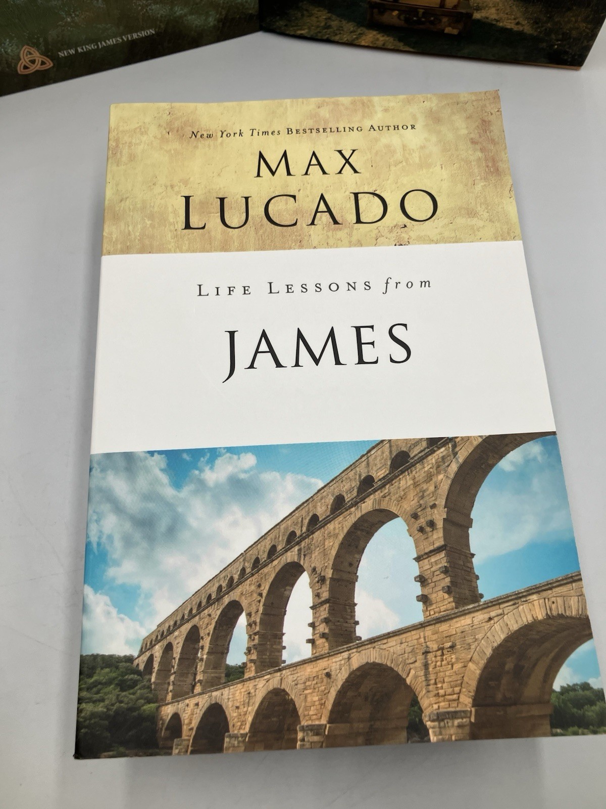Max Lucado Lot of 9 Books 1 Signed Moslty Vintage Study Bible Christian Theology
