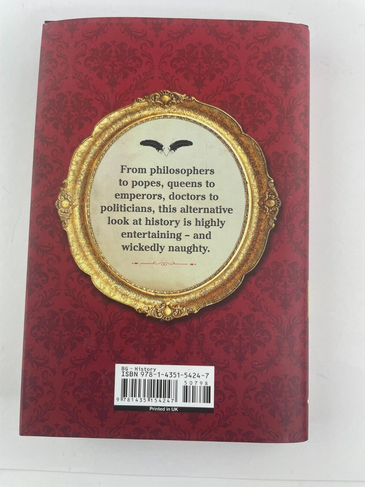 HISTORY’S NAUGHTY BITS by Karen Dolby – Hardcover, 224 Pages, 2014, Metro Books