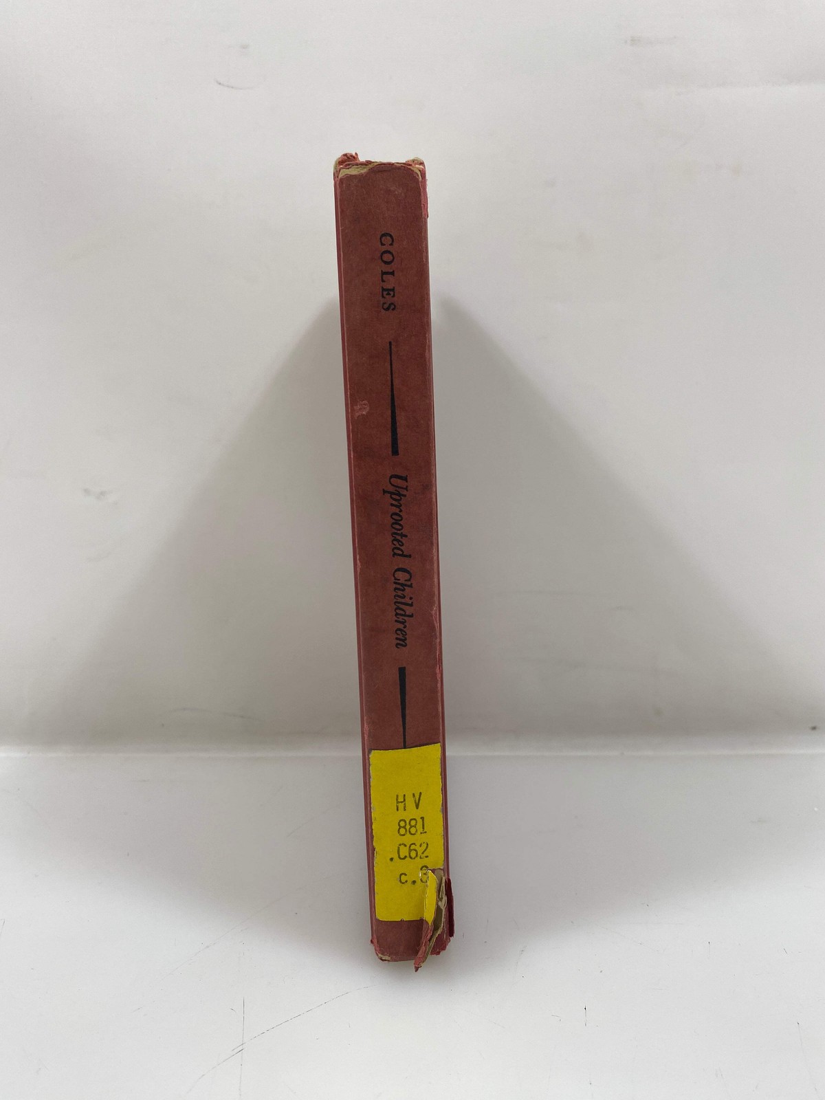 Uprooted Children by Robert Coles Ex-library 1970 HC